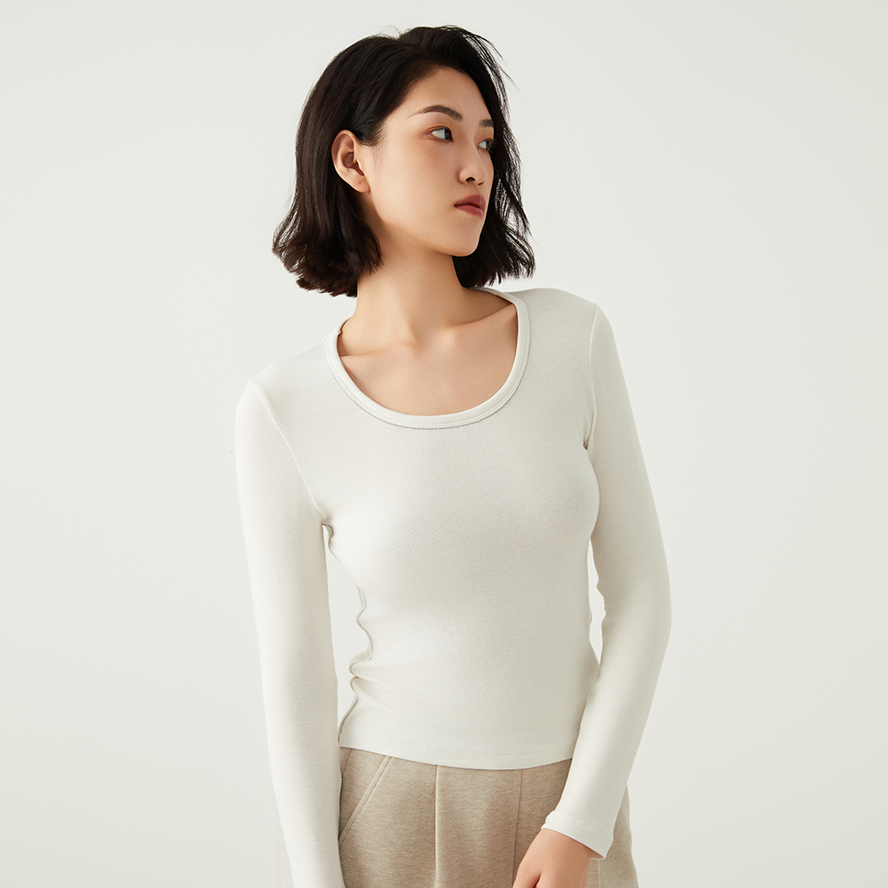 Women's Long Sleeve Crew Neck T-shirt