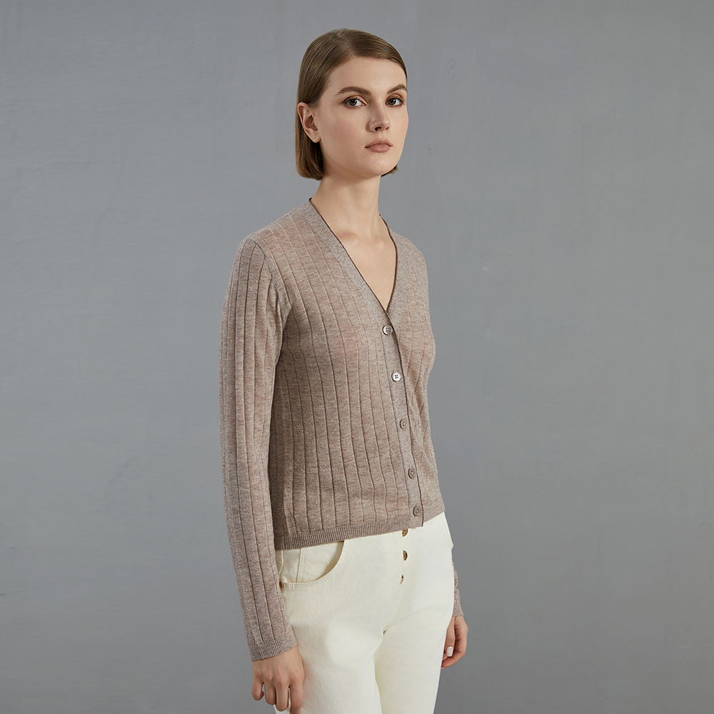 Women’s Thin Long-Sleeve Knit Cardigan